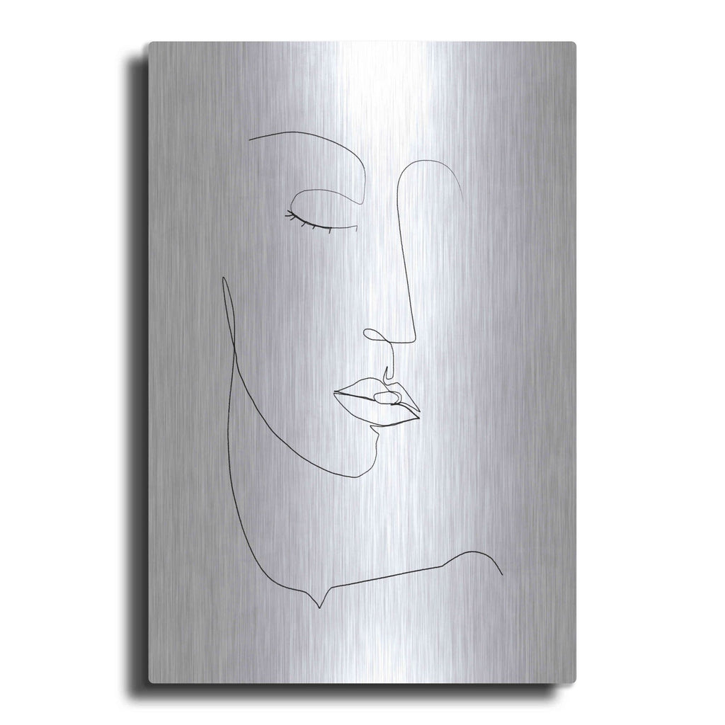 Luxe Metal Art 'Memory of Her II' by Grace Popp, Metal Wall Art