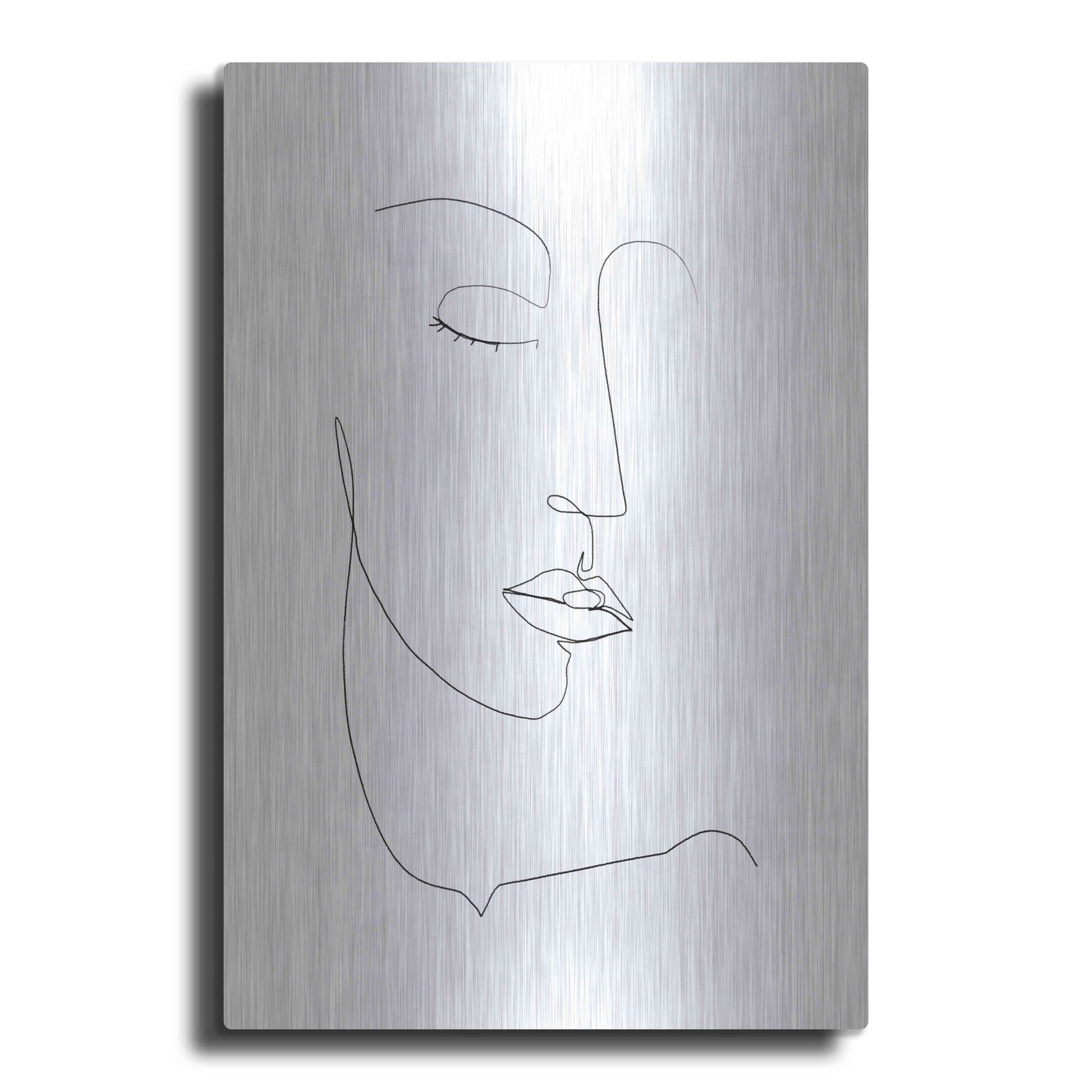 Luxe Metal Art 'Memory of Her II' by Grace Popp, Metal Wall Art