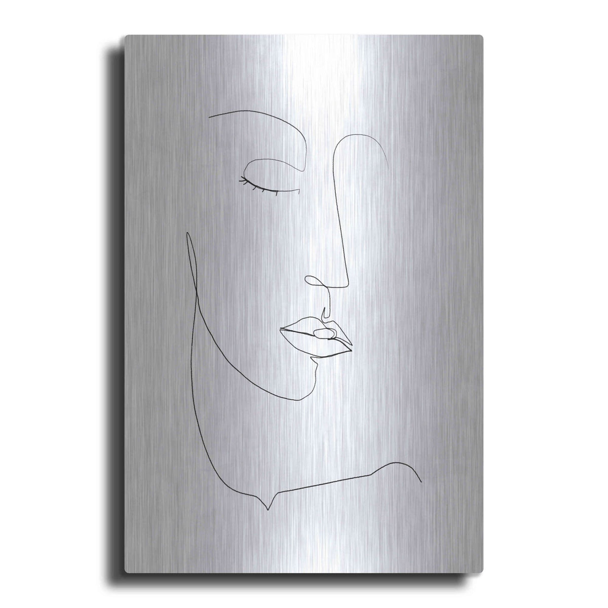 Luxe Metal Art 'Memory of Her II' by Grace Popp, Metal Wall Art