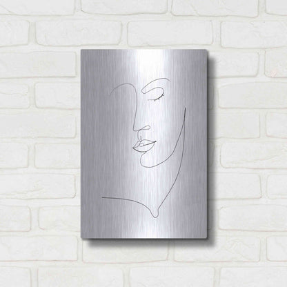 Luxe Metal Art 'Memory of Her I' by Grace Popp, Metal Wall Art,12x16