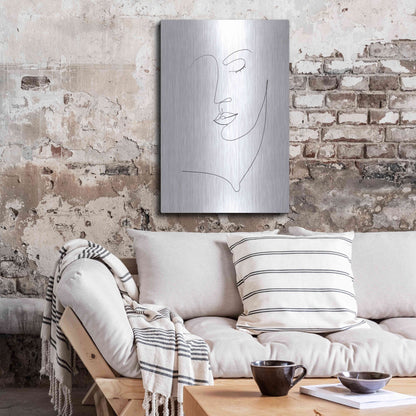 Luxe Metal Art 'Memory of Her I' by Grace Popp, Metal Wall Art,24x36