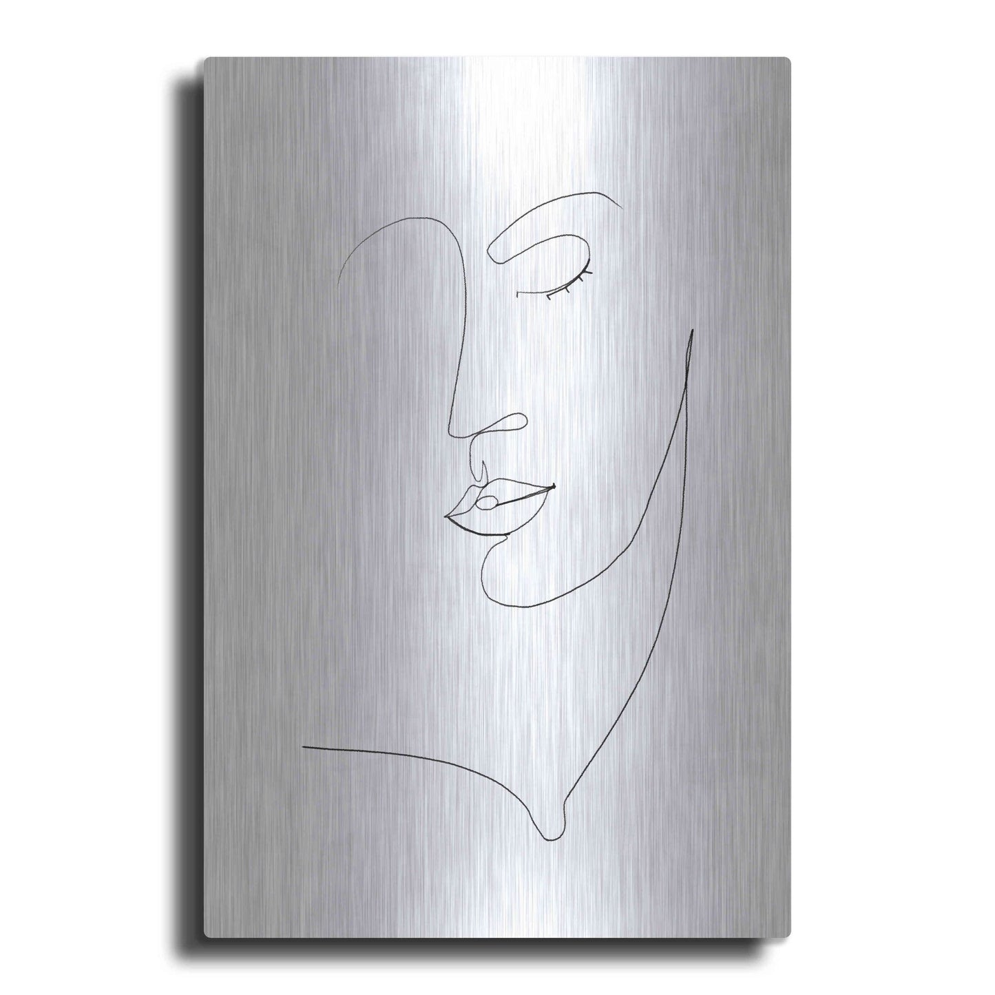 Luxe Metal Art 'Memory of Her I' by Grace Popp, Metal Wall Art