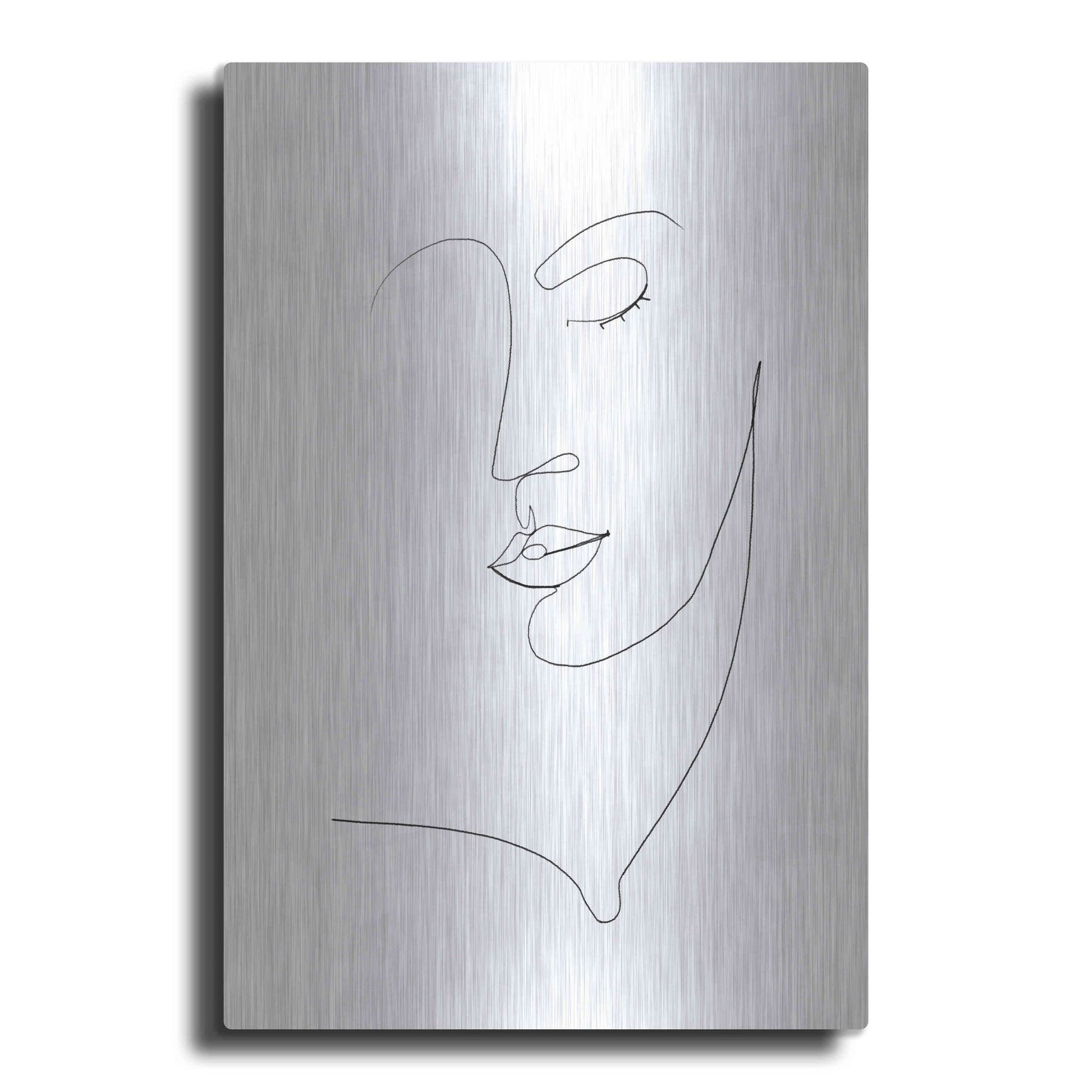 Luxe Metal Art 'Memory of Her I' by Grace Popp, Metal Wall Art