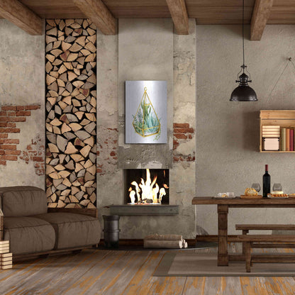 Luxe Metal Art 'Wild Terrarium III' by Grace Popp, Metal Wall Art,24x36