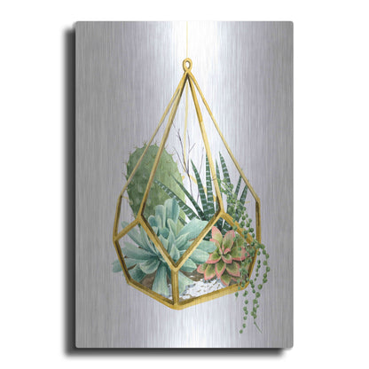 Luxe Metal Art 'Wild Terrarium II' by Grace Popp, Metal Wall Art