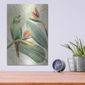 'Avian Paradise IV' by Grace Popp – Metal Wall Art, 12x16 room view
