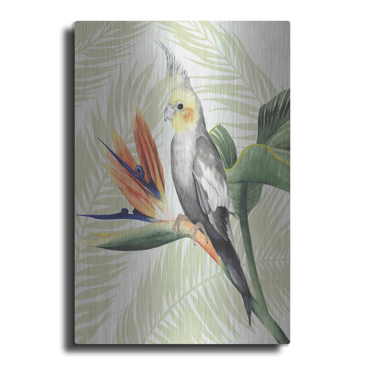 'Avian Paradise I' by Grace Popp – Metal Wall Art