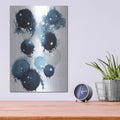 'Blue Galaxy IV' by Grace Popp – Metal Wall Art, 12x16 room view