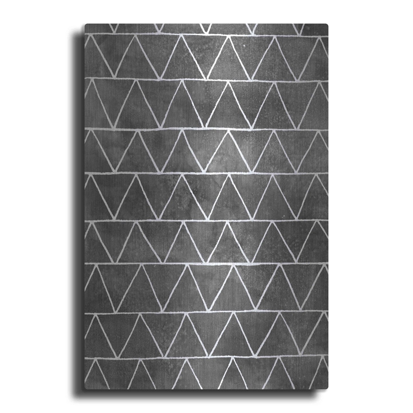 Luxe Metal Art 'Modern Monochrome II' by Grace Popp, Metal Wall Art