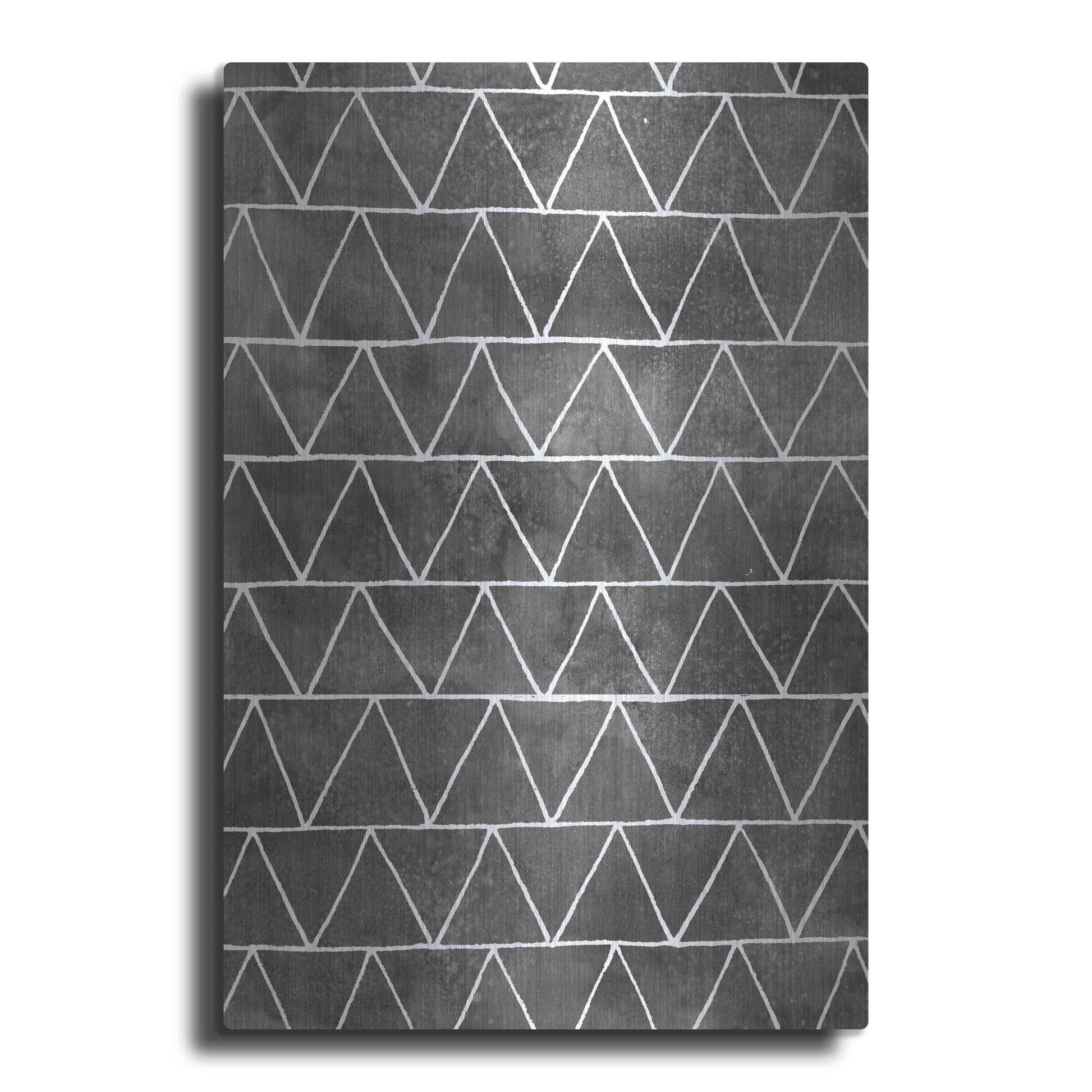 Luxe Metal Art 'Modern Monochrome II' by Grace Popp, Metal Wall Art