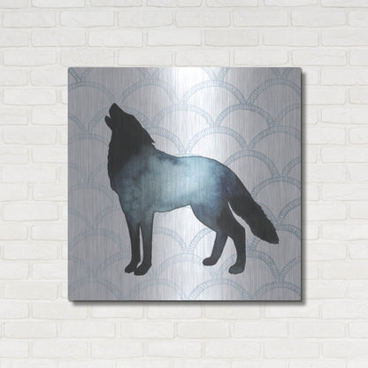 Luxe Metal Art 'Animal Silhouettes V' by Grace Popp, Metal Wall Art,36x36