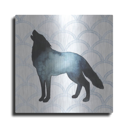 Luxe Metal Art 'Animal Silhouettes V' by Grace Popp, Metal Wall Art