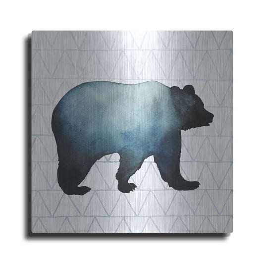 Luxe Metal Art 'Animal Silhouettes I' by Grace Popp, Metal Wall Art