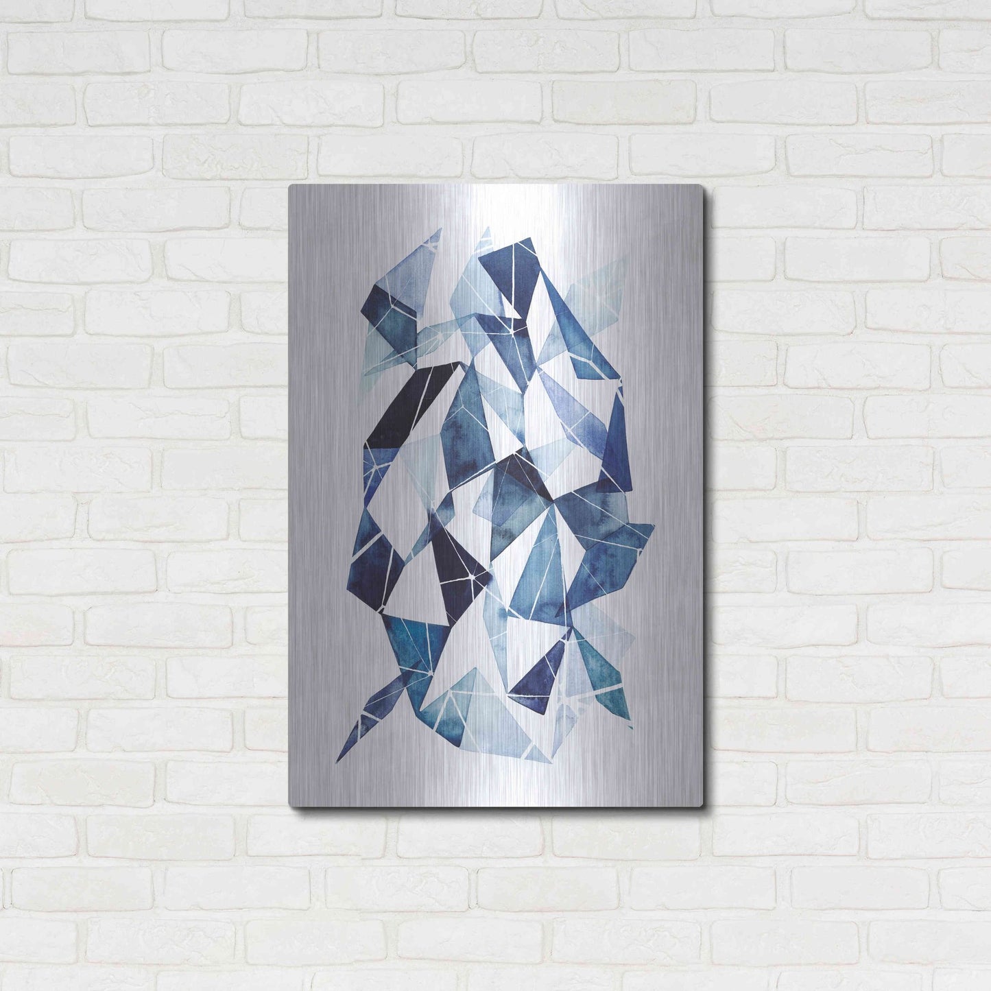 Luxe Metal Art 'Chrysalis II' by Grace Popp, Metal Wall Art,24x36