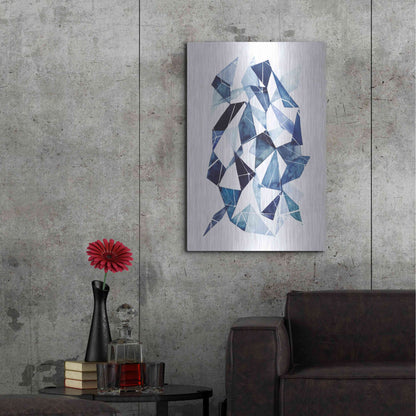 Luxe Metal Art 'Chrysalis II' by Grace Popp, Metal Wall Art,24x36