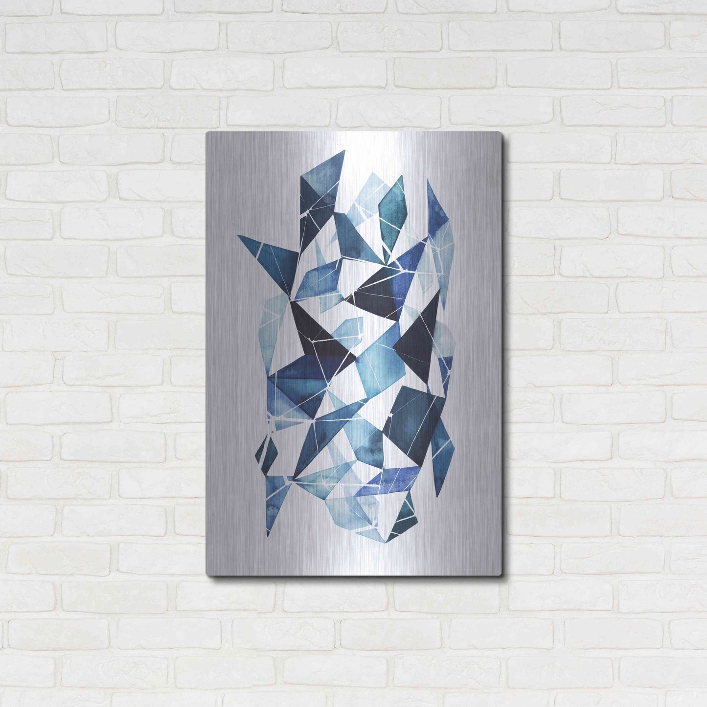 Luxe Metal Art 'Chrysalis I' by Grace Popp, Metal Wall Art,24x36