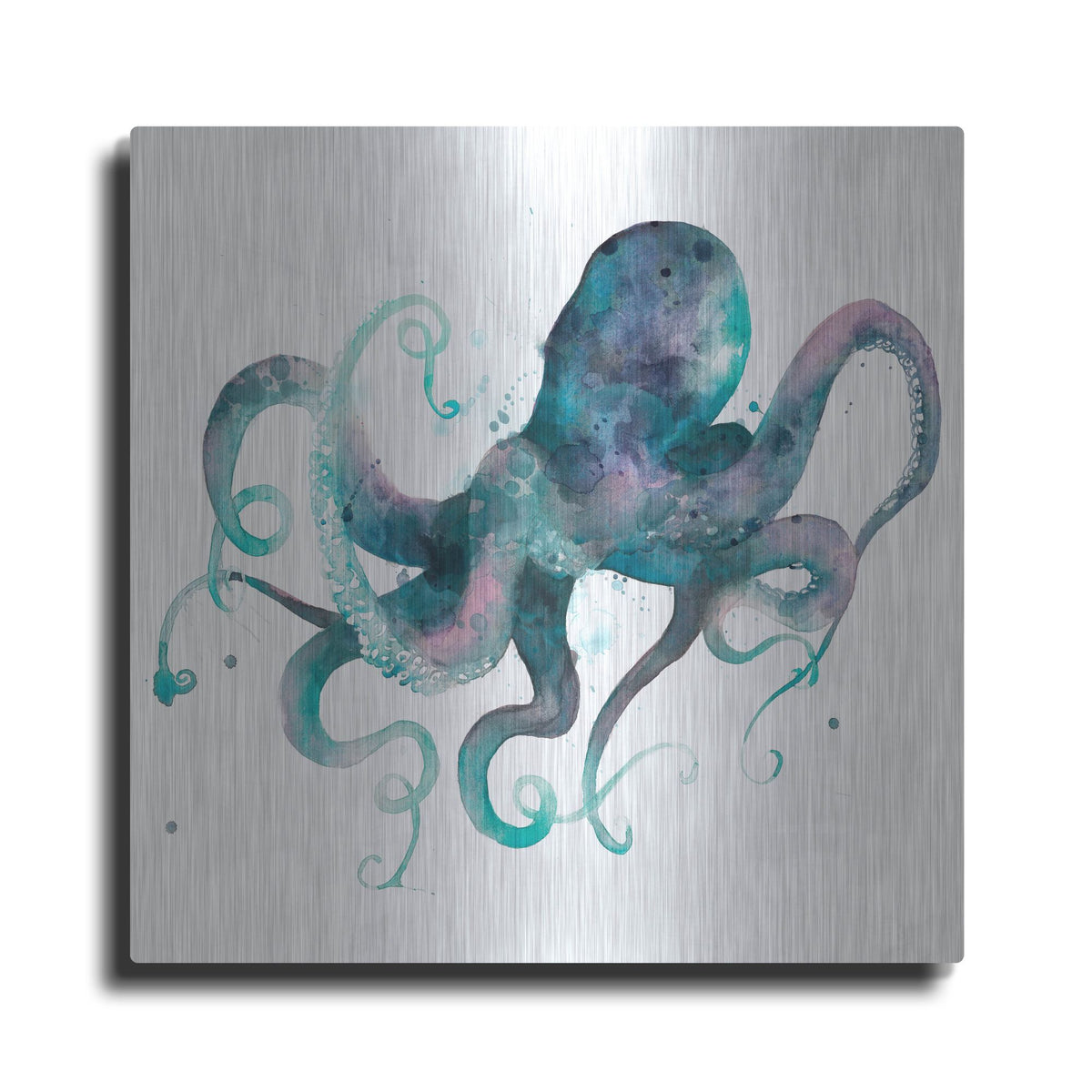 Luxe Metal Art 'Tentacles II' by Grace Popp, Metal Wall Art
