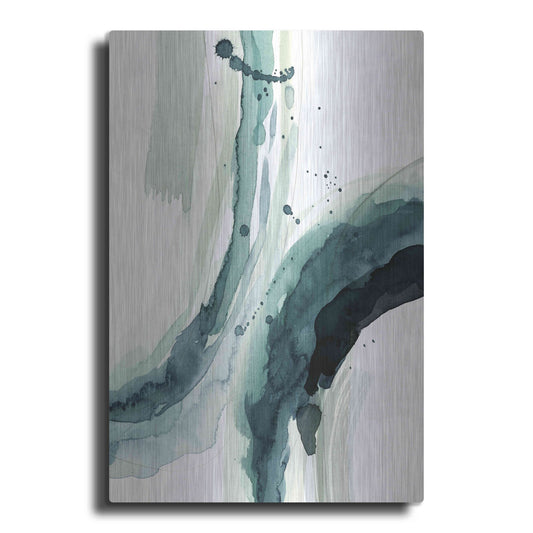 Luxe Metal Art 'Depth II' by Grace Popp, Metal Wall Art