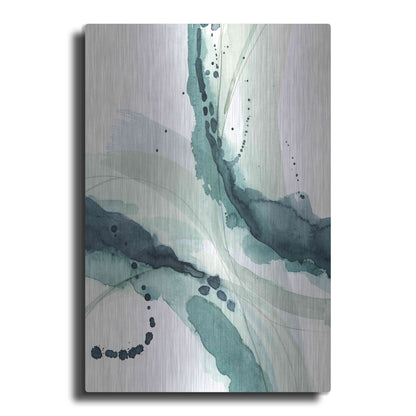 Luxe Metal Art 'Depth I' by Grace Popp, Metal Wall Art