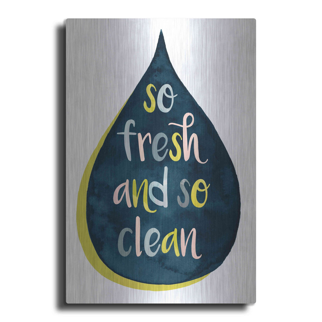 Luxe Metal Art 'Fresh Lav II' by Grace Popp, Metal Wall Art