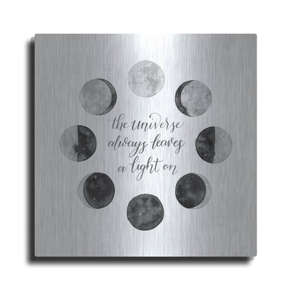 Luxe Metal Art 'Ode to the Moon I' by Grace Popp, Metal Wall Art