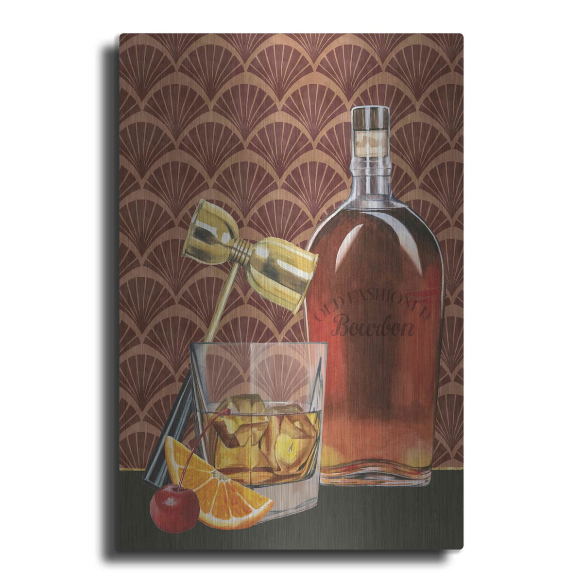 'Bar Gatsby II' by Grace Popp – Metal Wall Art
