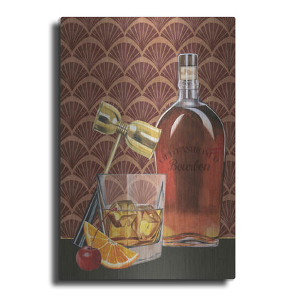Luxe Metal Art 'Bar Gatsby II' by Grace Popp, Metal Wall Art