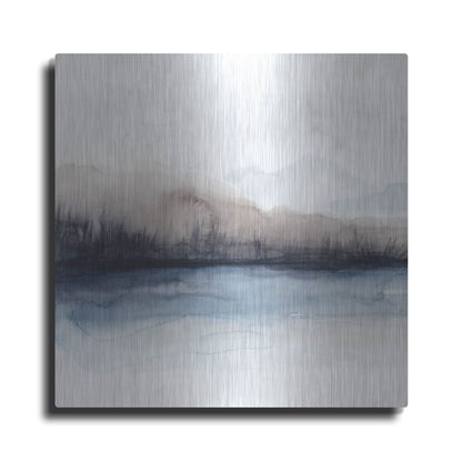 Luxe Metal Art 'Horizon Shadow II' by Grace Popp, Metal Wall Art