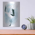 'Dancing Crane I' by Grace Popp – Metal Wall Art, 12x16 room view