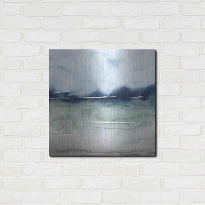 Luxe Metal Art 'Uplands II' by Grace Popp, Metal Wall Art,24x24