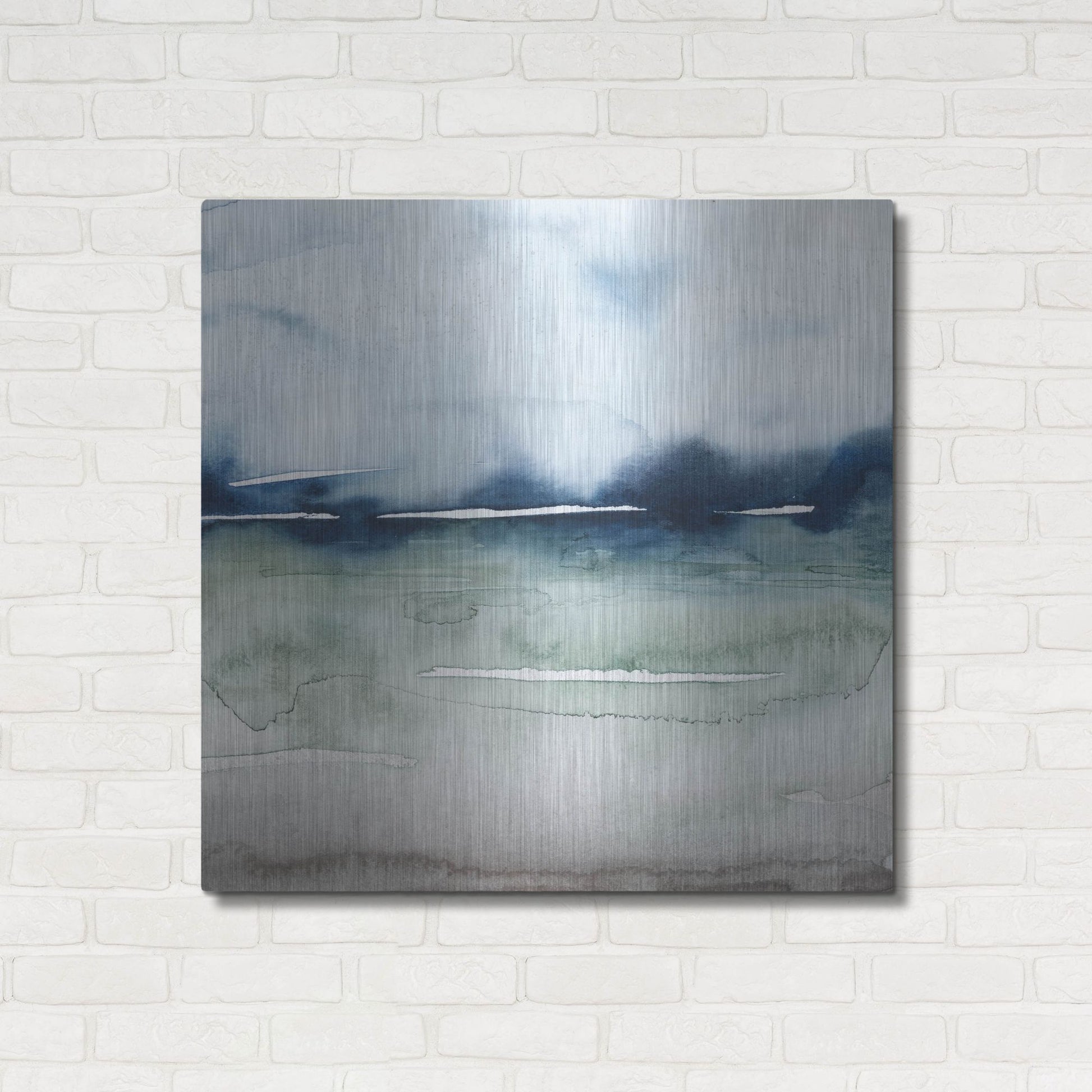 Luxe Metal Art 'Uplands II' by Grace Popp, Metal Wall Art,36x36