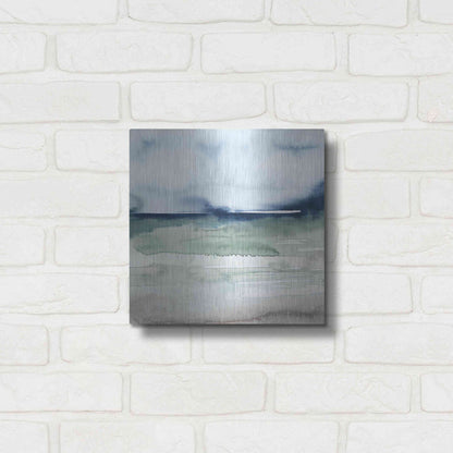 Luxe Metal Art 'Uplands I' by Grace Popp, Metal Wall Art,12x12