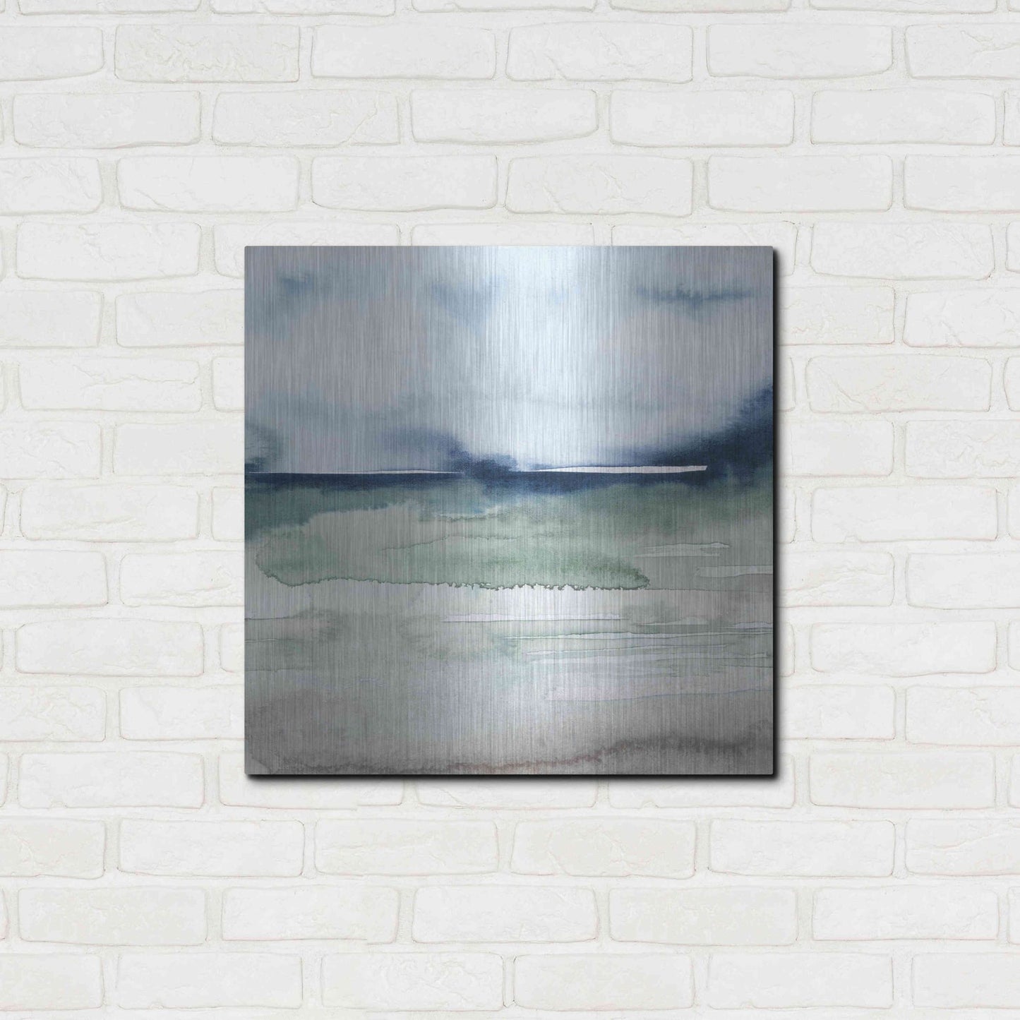 Luxe Metal Art 'Uplands I' by Grace Popp, Metal Wall Art,24x24