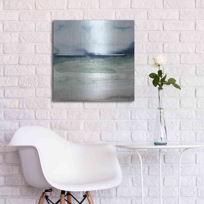 Luxe Metal Art 'Uplands I' by Grace Popp, Metal Wall Art,24x24