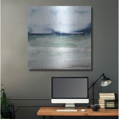 Luxe Metal Art 'Uplands I' by Grace Popp, Metal Wall Art,36x36