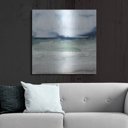 Luxe Metal Art 'Uplands I' by Grace Popp, Metal Wall Art,36x36