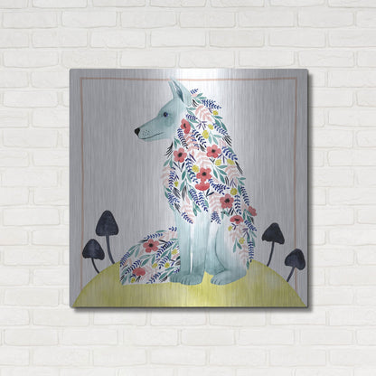 Luxe Metal Art 'Friends of Clementine III' by Grace Popp, Metal Wall Art,36x36