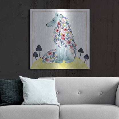 Luxe Metal Art 'Friends of Clementine III' by Grace Popp, Metal Wall Art,36x36