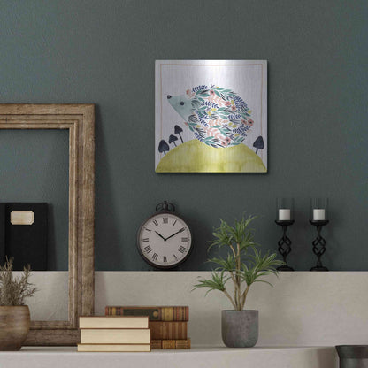 Luxe Metal Art 'Friends of Clementine II' by Grace Popp, Metal Wall Art,12x12