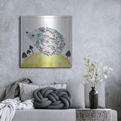 Luxe Metal Art 'Friends of Clementine II' by Grace Popp, Metal Wall Art,36x36