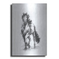 Luxe Metal Art 'Dynamic Equestrian I' by Ethan Harper, Metal Wall Art