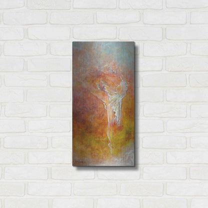 Luxe Metal Art 'Dance Course' by Samedin Asllani, Metal Wall Art,12x24