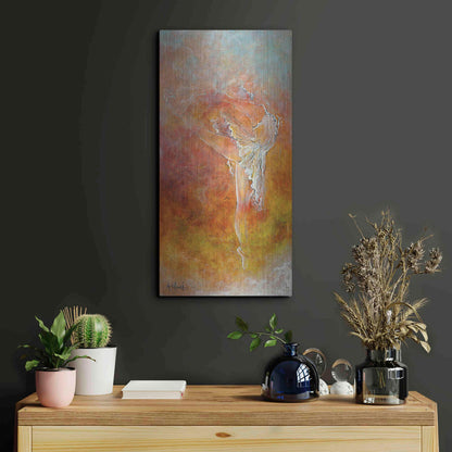 Luxe Metal Art 'Dance Course' by Samedin Asllani, Metal Wall Art,12x24