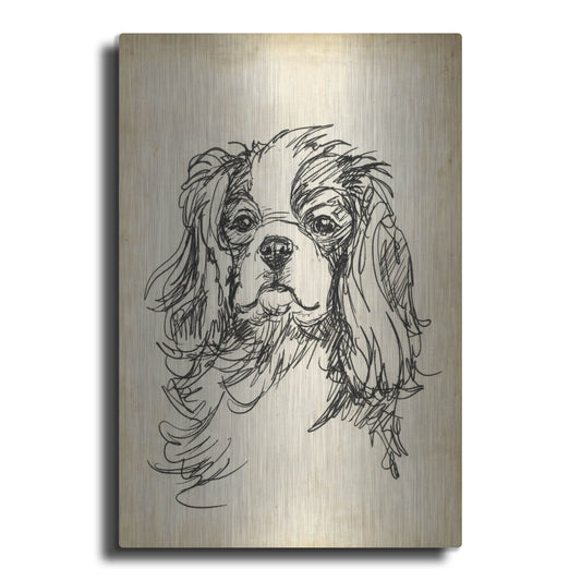 Luxe Metal Art 'Breed Studies II' by Ethan Harper, Metal Wall Art