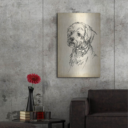 Luxe Metal Art 'Breed Studies III' by Ethan Harper, Metal Wall Art,24x36