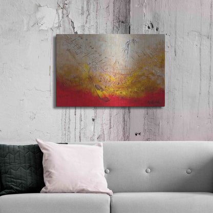 Luxe Metal Art 'Song of Rexha' by Samedin Asllani, Metal Wall Art,36x24