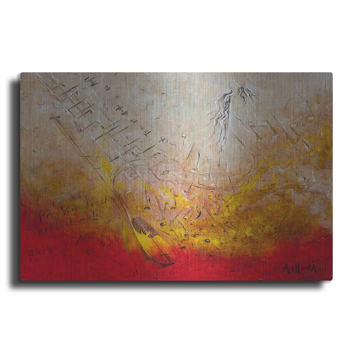 'Song of Rexha' by Samedin Asllani – Metal Wall Art