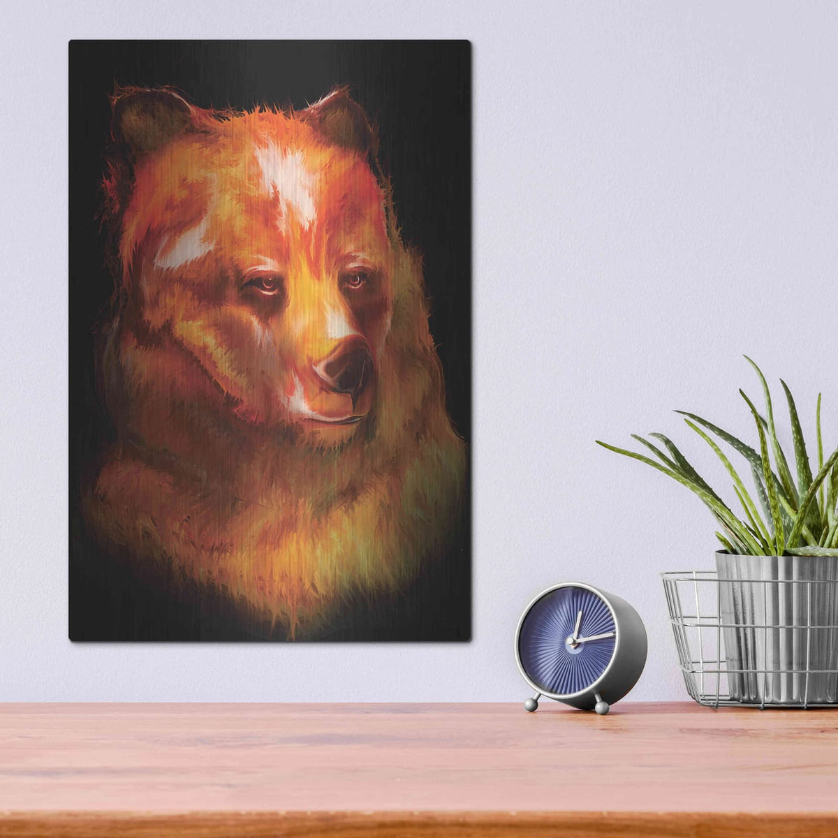 'Bjorn' by Michael Stewart – Metal Wall Art, 12x16 room view
