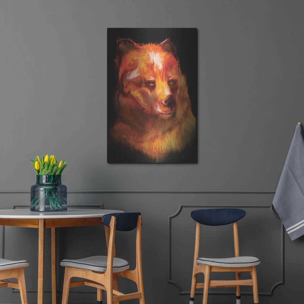 'Bjorn' by Michael Stewart – Metal Wall Art, 24x36 room view