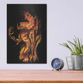 'I Am The Storm' by Michael Stewart – Metal Wall Art, 12x16 room view